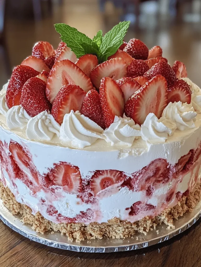 As the warm sun ushers in the joys of summer, there's nothing quite as delightful as indulging in a refreshing dessert that captures the season’s essence. Enter the ice cream cake—a perfect fusion of creamy, rich flavors and the nostalgia of traditional cakes. Among the many ice cream cake variations, the Strawberry Shortcake Ice Cream Cake stands out as a quintessential summer treat. This dessert marries the beloved flavors of strawberry shortcake with the cool, luscious texture of ice cream, creating a multi-layered delight that is perfect for gatherings, celebrations, or simply savoring on a warm day.