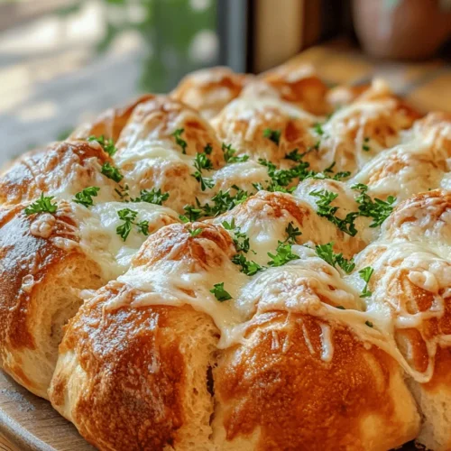 Pull-apart bread has taken the culinary world by storm, becoming a staple at social gatherings, parties, and family dinners. Its irresistible charm lies in the way it invites sharing; each fluffy piece beckons for a dip in savory sauces or simply a bite on its own. One particular variant that stands out among the rest is Cheesy Herb Pull-Apart Bread. This delightful recipe is not only perfect for appetizers but also serves as a warm, comforting snack for cozy nights at home.