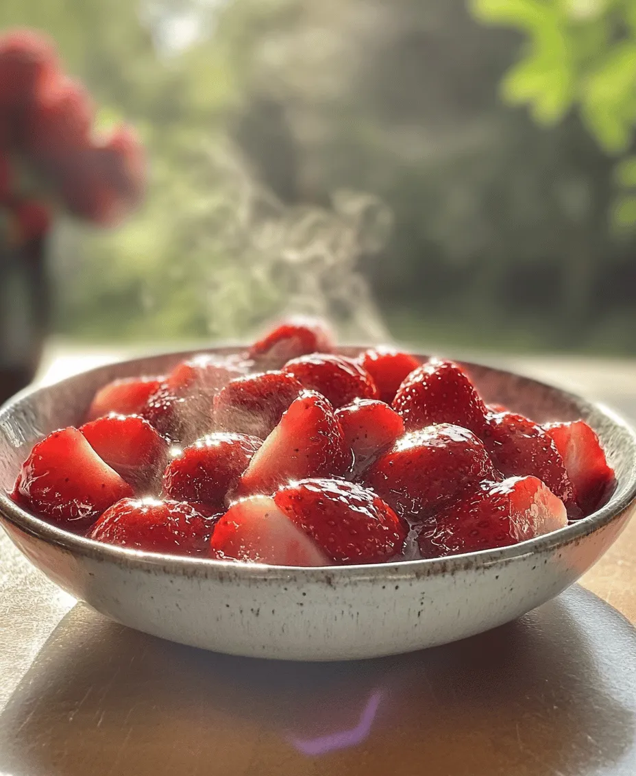 In the realm of culinary delights, homemade sauces hold a special place, acting as the magical finishing touch that can elevate any dish from ordinary to extraordinary. Among the myriad of sauces available, strawberry sauce stands out for its vibrant color, luscious flavor, and versatility. It is a sweet, fruity topping that not only enhances desserts but also breathes life into breakfast items and even savory dishes. Imagine drizzling this delightful sauce over pancakes, ice cream, cheesecake, or even incorporating it into savory dishes like grilled chicken or pork. The possibilities are endless, and the appeal is undeniable.