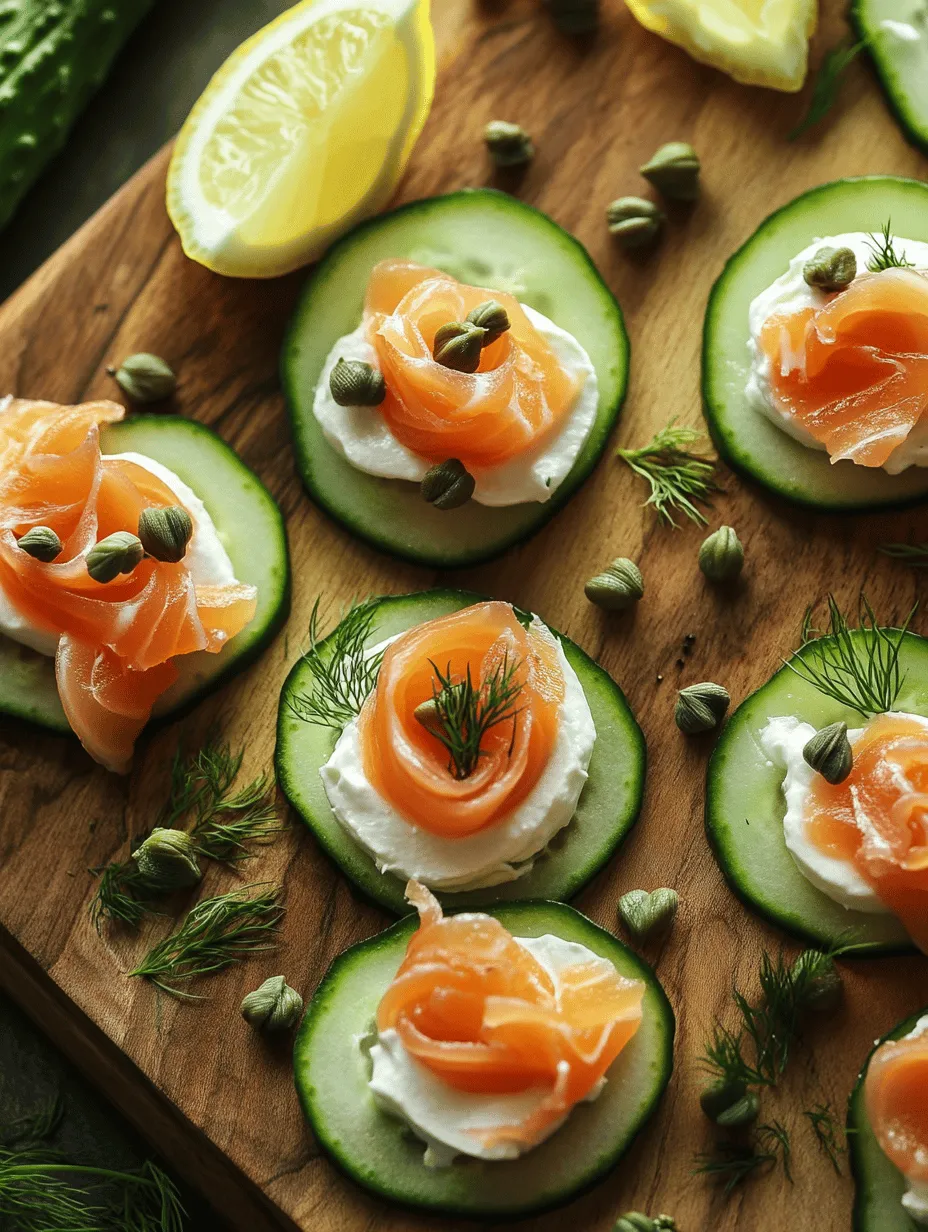 In the delightful world of appetizers, the right choice can elevate any gathering, turning a simple get-together into an unforgettable culinary experience. Quick and easy recipes are essential for busy hosts looking to impress their guests without spending hours in the kitchen. Among the myriad of choices available, Cucumber Smoked Salmon Bites stand out as a perfect blend of sophistication and simplicity. This refreshing appetizer not only tantalizes the taste buds but also adds an elegant touch to any event, from casual gatherings to formal celebrations.