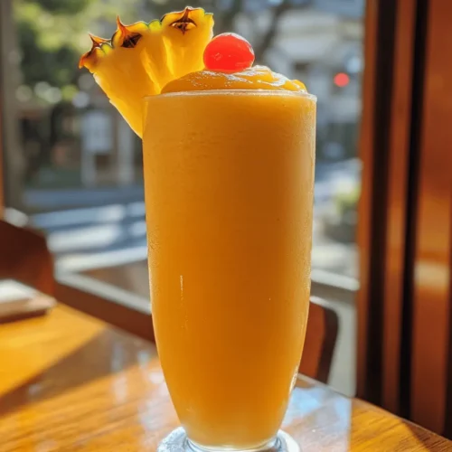 Are you in search of a refreshing drink that encapsulates the essence of a tropical paradise? Look no further than the Tropical Bliss Pina Colada Smoothie. This delightful beverage combines the vibrant flavors of fresh pineapple, creamy coconut, and ripe bananas, creating a taste sensation that transports your taste buds straight to a sun-soaked beach. With its tropical flair, this smoothie not only tantalizes your palate but also provides a wealth of health benefits, making it a perfect addition to your daily routine.