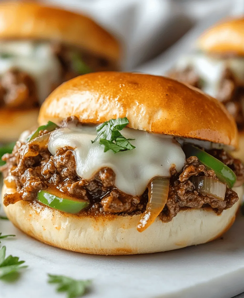 If you’re a fan of delicious, hearty meals that are easy to whip up during a busy week, then the Philly Cheese Steak Sloppy Joes are bound to become a staple in your kitchen. This inventive recipe marries the classic flavors of two iconic American dishes: the sloppy joe and the Philly cheese steak. Imagine savoring the rich, savory taste of a cheese steak, all while enjoying the casual, comforting vibe of a sloppy joe. This dish is perfect for family dinners, casual gatherings, or even a game day feast, offering a delightful twist on traditional sloppy joes that everyone will love.