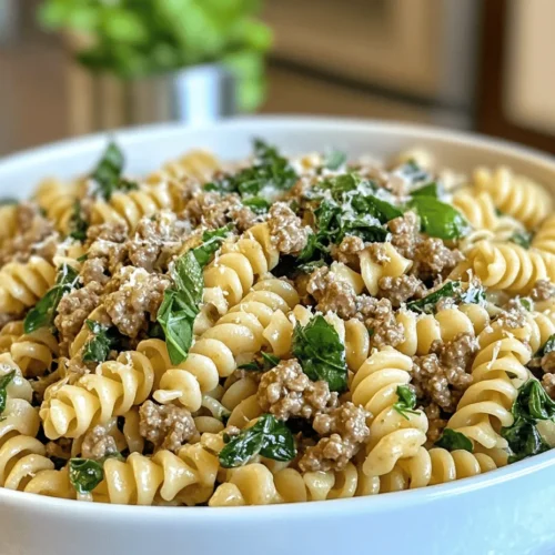If you're on the lookout for a delicious yet nutritious meal that can easily fit into your busy lifestyle, look no further than High Protein Creamy Beef Pasta. This dish not only satisfies your taste buds but also provides a substantial boost of protein—making it an excellent choice for athletes, fitness enthusiasts, or anyone simply looking to maintain a well-balanced diet. The creamy texture, combined with savory flavors from lean ground beef, makes it a family favorite that’s sure to impress.