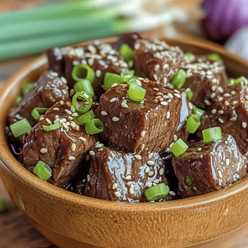 In today's fast-paced world, finding a delicious yet convenient meal can be a challenge. Enter Savory Slow Cooker Steak Bites with Soy Sauce – a mouthwatering dish that combines the rich flavors of beef sirloin with a delightful marinade that infuses every bite. This recipe not only highlights the use of a slow cooker for effortless cooking but also embraces the umami essence of soy sauce, complemented by garlic, ginger, and a hint of sweetness from brown sugar. Perfect for busy weeknights or as a crowd-pleaser for gatherings, these steak bites are sure to become a staple in your culinary repertoire.