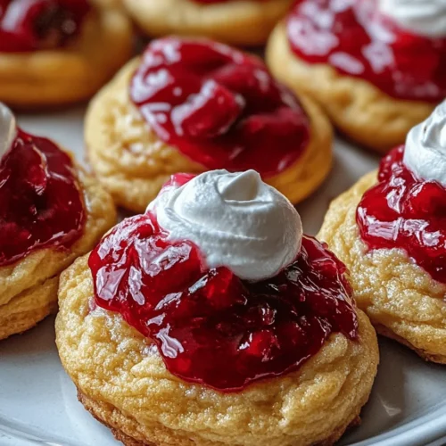 Cherry cheesecake has long been a favorite dessert for many, celebrated for its creamy texture and the burst of flavor from fresh or tart cherries. This classic dessert is often reserved for special occasions or holiday gatherings, but what if you could enjoy that same delicious flavor in a more portable form? Enter the Cherry Cheesecake Stuffed Cookie.