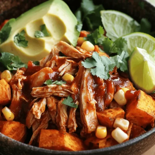If you’re on the lookout for a wholesome yet delicious meal that packs a punch of flavors, look no further than Scrumptious BBQ Chicken & Sweet Potato Bowls. This dish combines the smoky sweetness of BBQ chicken with the earthy goodness of sweet potatoes, creating a delightful harmony of tastes that is both satisfying and nutritious. Whether you're meal prepping for the week or looking for a quick dinner idea that the whole family will love, this recipe checks all the boxes.