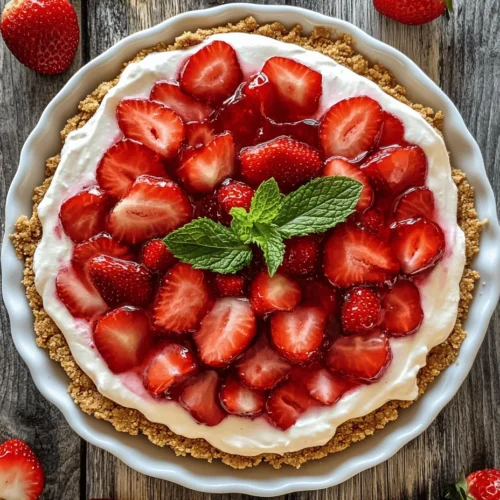 As the warm sun graces us with its presence and summer gatherings fill our calendars, nothing quite embodies the spirit of the season like a Strawberry Icebox Pie. This delightful dessert is not just a feast for the eyes with its vibrant hues of red and white; it also transports your taste buds to a place of pure bliss with its refreshing flavors. The combination of fresh strawberries, creamy filling, and a crunchy graham cracker crust creates a symphony of textures and tastes that is both nostalgic and invigorating.