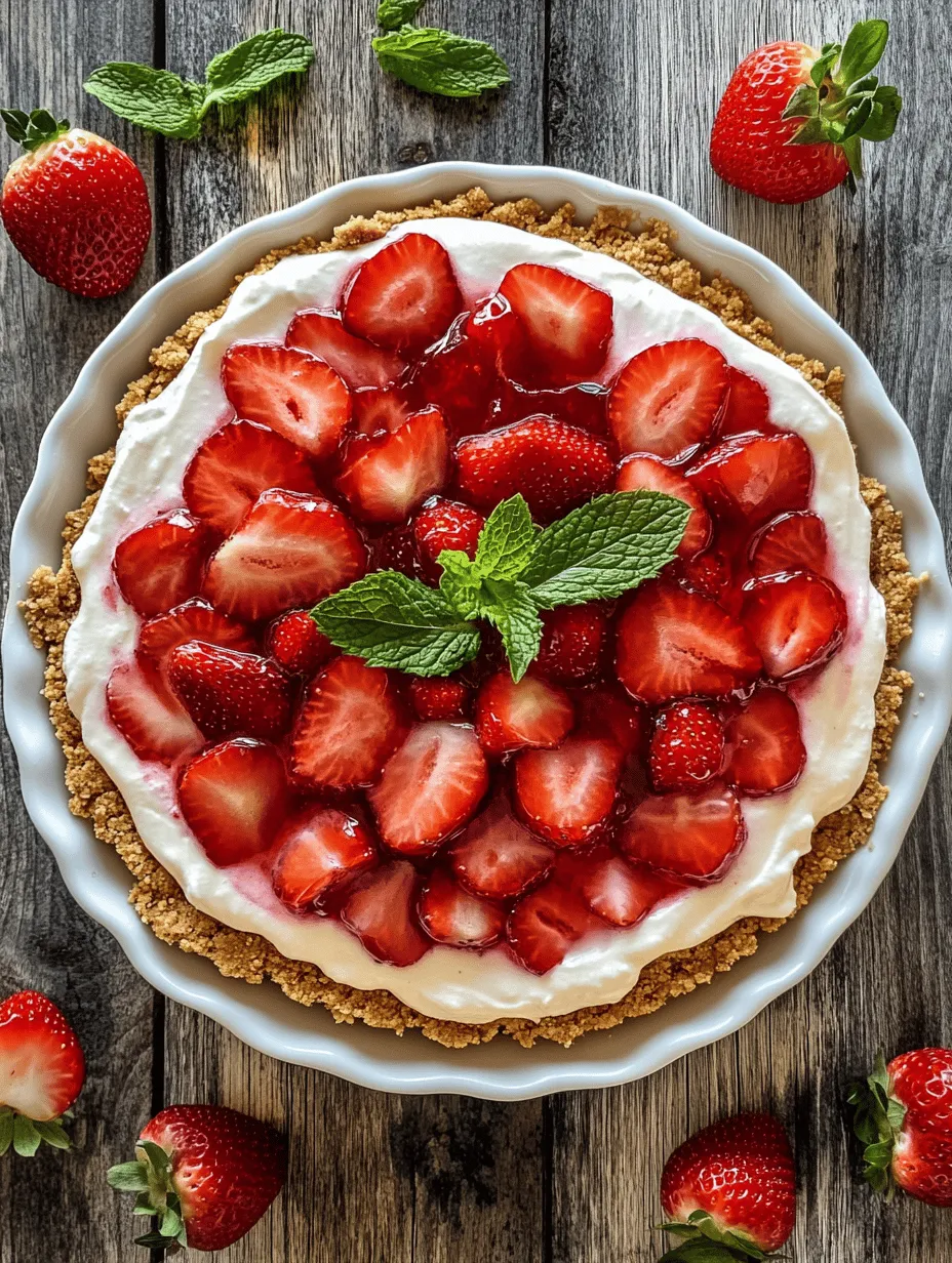 As the warm sun graces us with its presence and summer gatherings fill our calendars, nothing quite embodies the spirit of the season like a Strawberry Icebox Pie. This delightful dessert is not just a feast for the eyes with its vibrant hues of red and white; it also transports your taste buds to a place of pure bliss with its refreshing flavors. The combination of fresh strawberries, creamy filling, and a crunchy graham cracker crust creates a symphony of textures and tastes that is both nostalgic and invigorating.
