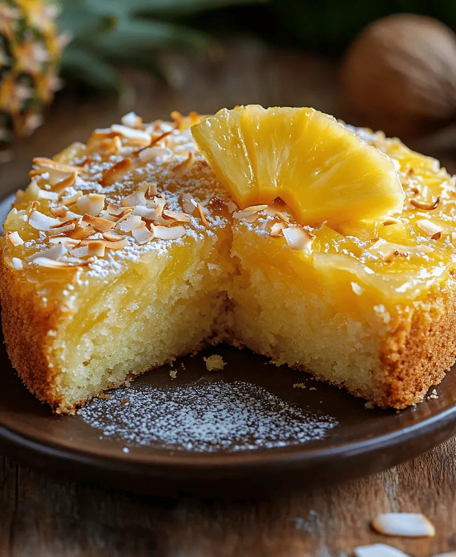 When it comes to desserts that evoke the essence of paradise, few can compete with the vibrant and tropical flavors of pineapple cake. The Tropical Bliss Juicy Pineapple Cake is a delightful homage to sun-soaked beaches and tropical getaways, bringing a taste of the tropics right into your kitchen. This cake is not only visually appealing with its golden hue, but it also boasts a moist texture that melts in your mouth, thanks to the star ingredient: fresh crushed pineapple.