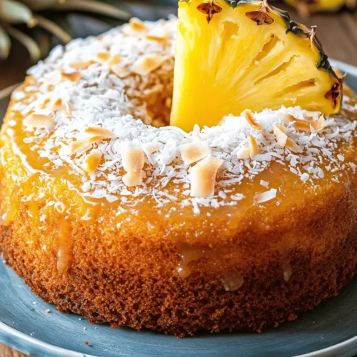 When it comes to desserts that evoke the essence of paradise, few can compete with the vibrant and tropical flavors of pineapple cake. The Tropical Bliss Juicy Pineapple Cake is a delightful homage to sun-soaked beaches and tropical getaways, bringing a taste of the tropics right into your kitchen. This cake is not only visually appealing with its golden hue, but it also boasts a moist texture that melts in your mouth, thanks to the star ingredient: fresh crushed pineapple.