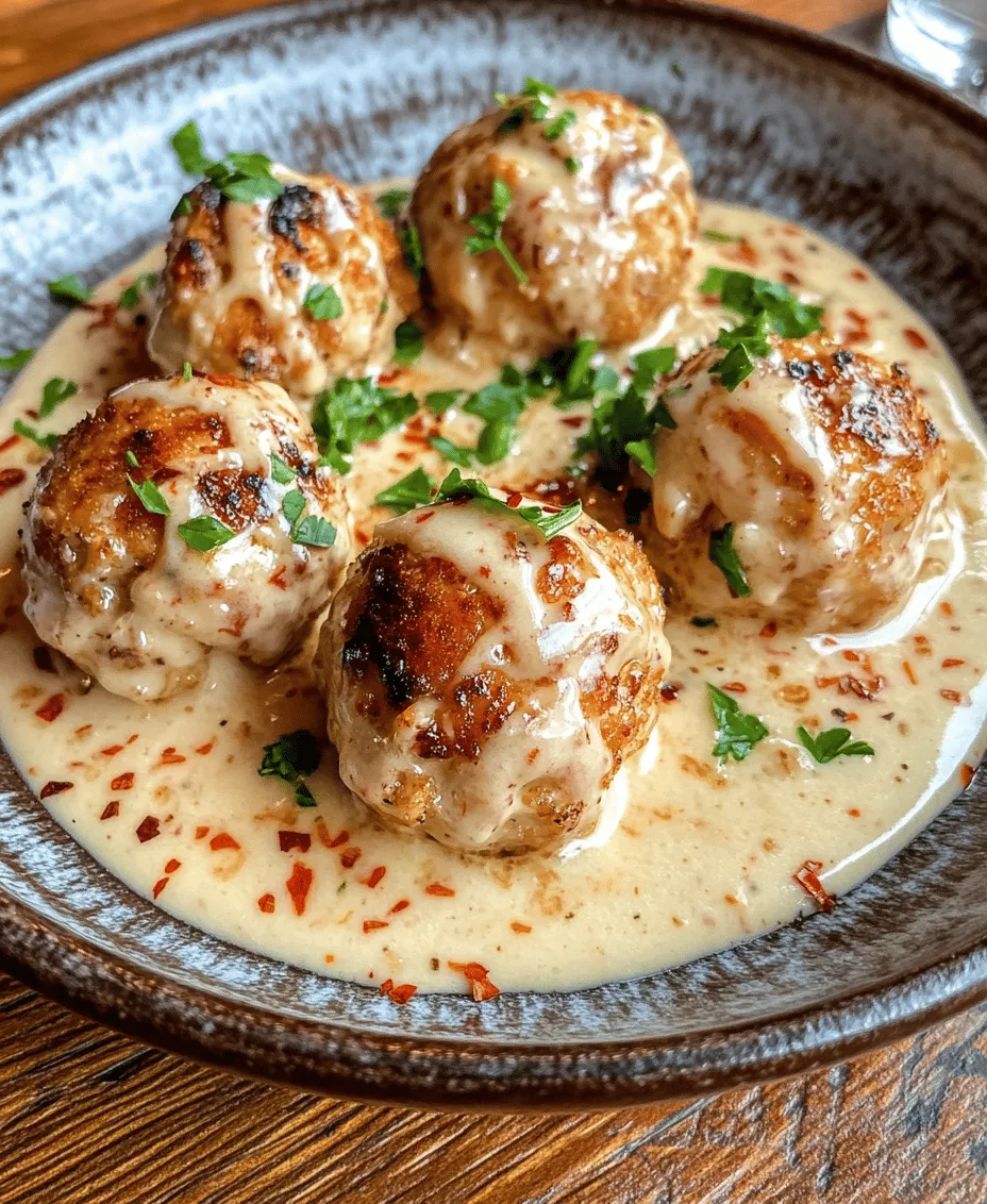 If you’re searching for a dish that embodies comfort, flavor, and versatility, look no further than Garlic Butter Chicken Balls with Creamy Parmesan Sauce. This delightful recipe marries the rich, savory notes of garlic and butter with succulent chicken, creating bite-sized balls that are not only delicious but also incredibly satisfying. The addition of a creamy Parmesan sauce elevates this dish, making it a perfect complement for various occasions.