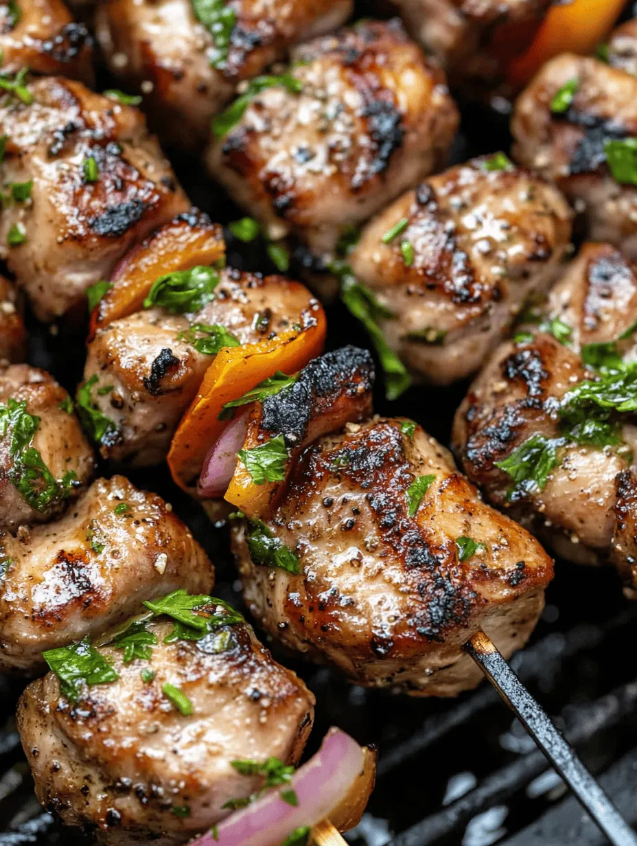 Grilled chicken skewers are a timeless dish that captivates both the palate and the senses. Their appeal lies in the combination of juicy, tender chicken pieces infused with vibrant flavors, all while being conveniently served on skewers, making them perfect for casual gatherings or elegant dinner parties. The beauty of grilled chicken skewers is not just in their taste but also in their versatility, allowing for a myriad of flavor profiles that can cater to any occasion.