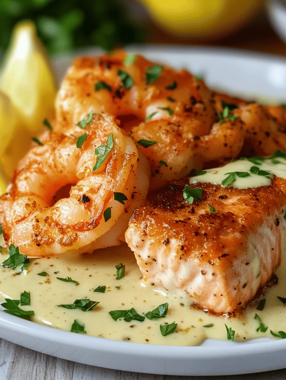 Cajun cuisine is a vibrant tapestry of flavors, rich history, and cultural influences that originate from the bayous of Louisiana. Known for its bold spices and hearty ingredients, Cajun cooking brings warmth and excitement to the dining table. Among the many culinary treasures this tradition offers, Cajun Delight: Shrimp & Salmon with Garlic Cream Sauce stands out as a perfect dish for both casual dinners and special occasions. It is a celebration of succulent seafood, aromatic garlic, and a creamy sauce that is nothing short of irresistible.