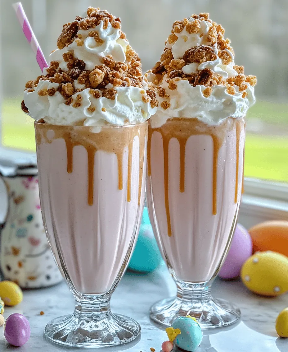 As the Easter holiday approaches, families and friends gather to celebrate with an array of festive treats. Among these, the delightful milkshake has emerged as a popular choice, bringing a sense of nostalgia and joy to the table. This year, why not elevate your holiday gatherings with a unique twist? Introducing the *Cinnamon Roll Easter Milkshake*, a sweet celebration in a glass that perfectly encapsulates the spirit of the season. Combining the comforting flavors of cinnamon rolls with the indulgent creaminess of a milkshake, this recipe is a delightful way to welcome springtime festivities.