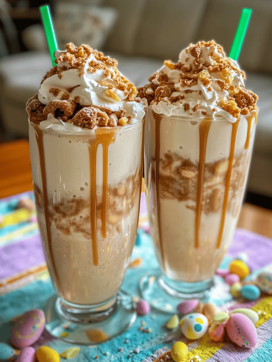 As the Easter holiday approaches, families and friends gather to celebrate with an array of festive treats. Among these, the delightful milkshake has emerged as a popular choice, bringing a sense of nostalgia and joy to the table. This year, why not elevate your holiday gatherings with a unique twist? Introducing the *Cinnamon Roll Easter Milkshake*, a sweet celebration in a glass that perfectly encapsulates the spirit of the season. Combining the comforting flavors of cinnamon rolls with the indulgent creaminess of a milkshake, this recipe is a delightful way to welcome springtime festivities.