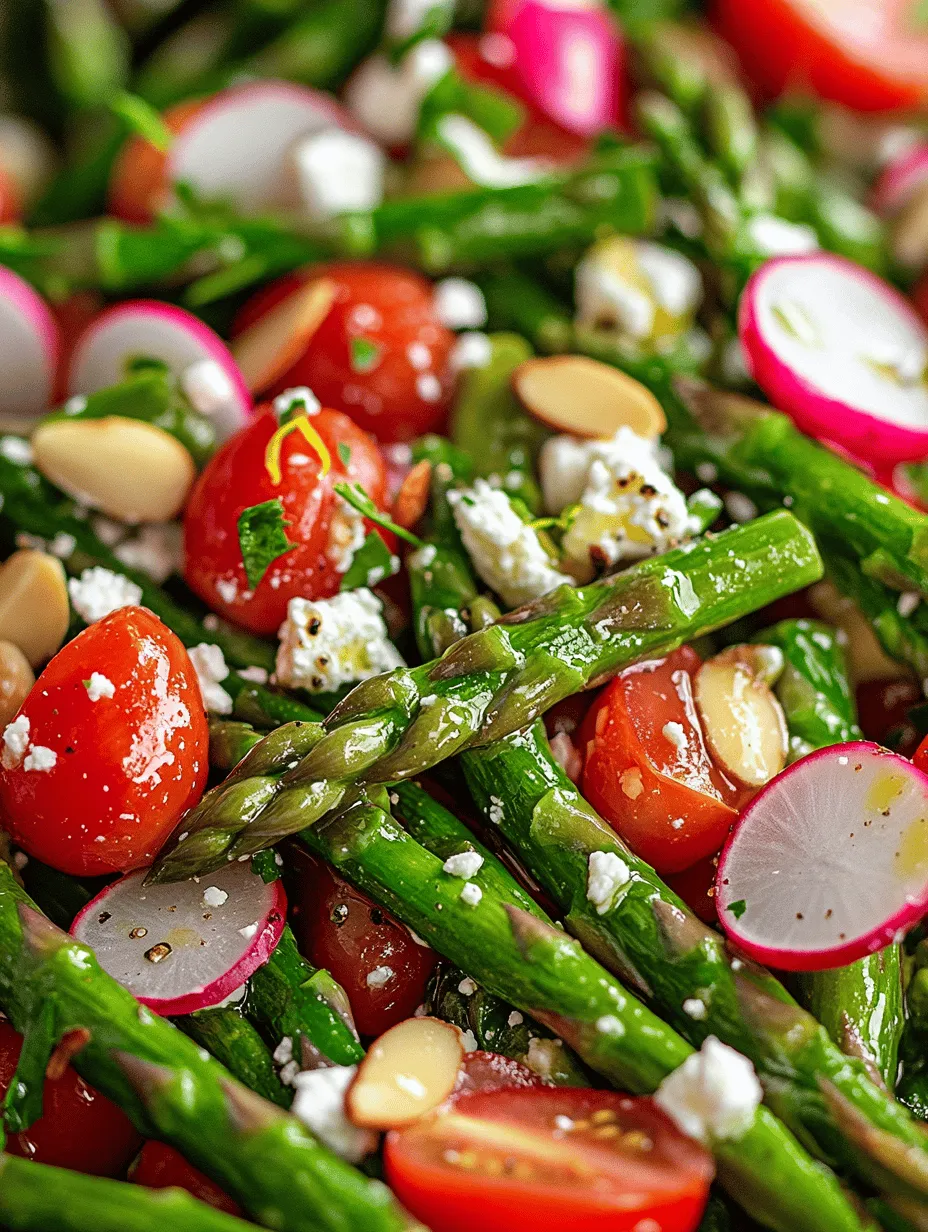 In the world of healthy eating, fresh salads stand out as a vibrant symbol of nutrition and wellness. They offer a colorful array of flavors, textures, and nutrients that can energize your day and contribute to your overall well-being. Among the myriad of salad options, one that shines particularly bright is the Fresh & Crisp Asparagus Salad. This dish is not only a feast for the eyes but also a powerhouse of nutrition, making it an excellent choice for those seeking to embrace a healthier lifestyle.