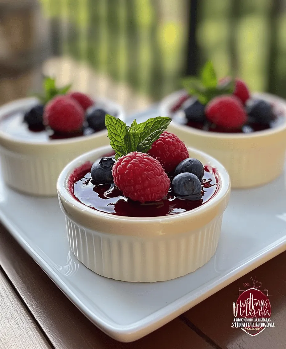 Panna Cotta, a classic Italian dessert, has earned its place in the hearts of dessert lovers around the world. With its silky smooth texture and delicate flavor, this creamy treat embodies the essence of indulgence while remaining surprisingly simple to make. The name 