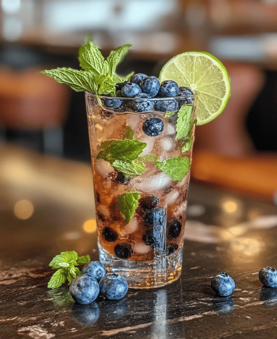 In recent years, mocktails have surged in popularity, providing a refreshing alternative to traditional cocktails at social gatherings. As health-conscious choices become increasingly important, many people are seeking out ways to enjoy festive drinks without the effects of alcohol. Enter the Blueberry Mojito Mocktail, a delightful non-alcoholic beverage that beautifully combines the sweetness of fresh blueberries with the refreshing zing of mint and lime. This vibrant drink not only pleases the palate but also serves as a guilt-free indulgence that everyone at your gathering can enjoy.