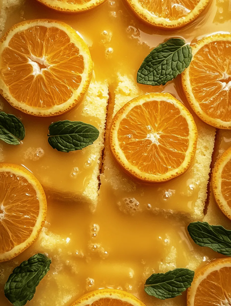 Baking is a delightful journey that brings together the magic of ingredients, the warmth of the kitchen, and the joy of sharing delicious treats with loved ones. Among the myriad of desserts available, citrus desserts hold a special place in many bakers' hearts. Their refreshing flavors and bright colors can elevate any occasion. Today, we’re diving into the world of a particularly vibrant delight: the Zesty Moist Orange Sheet Cake. This cake stands out not just because of its tantalizing flavor but also due to its incredibly moist texture that will leave your taste buds dancing.