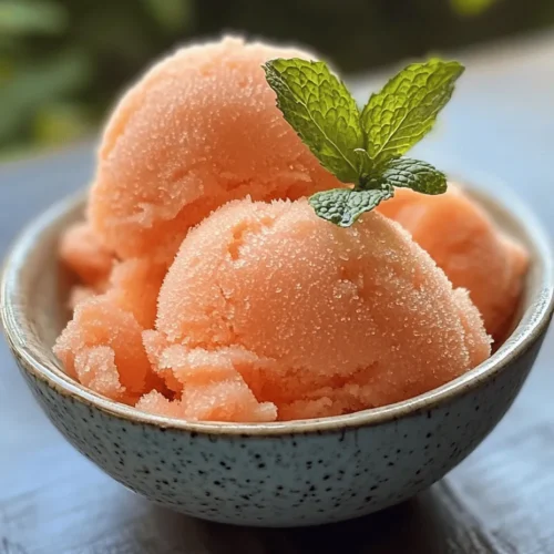 As the warmth of summer envelops us, there’s nothing quite as refreshing as indulging in a bowl of homemade sorbet. This Perfect Peach Sorbet recipe captures the essence of ripe peaches, combining their sweet, juicy flavor with a splash of zesty lemon juice for an invigorating treat. Not only does this sorbet serve as a delightful dessert, but it also stands out as a healthier alternative to many store-bought frozen treats laden with preservatives and artificial flavors.