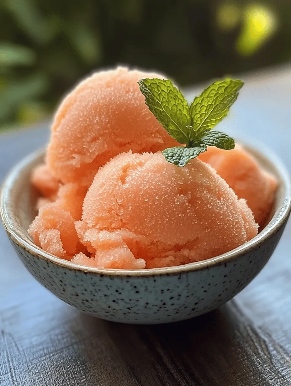 As the warmth of summer envelops us, there’s nothing quite as refreshing as indulging in a bowl of homemade sorbet. This Perfect Peach Sorbet recipe captures the essence of ripe peaches, combining their sweet, juicy flavor with a splash of zesty lemon juice for an invigorating treat. Not only does this sorbet serve as a delightful dessert, but it also stands out as a healthier alternative to many store-bought frozen treats laden with preservatives and artificial flavors.