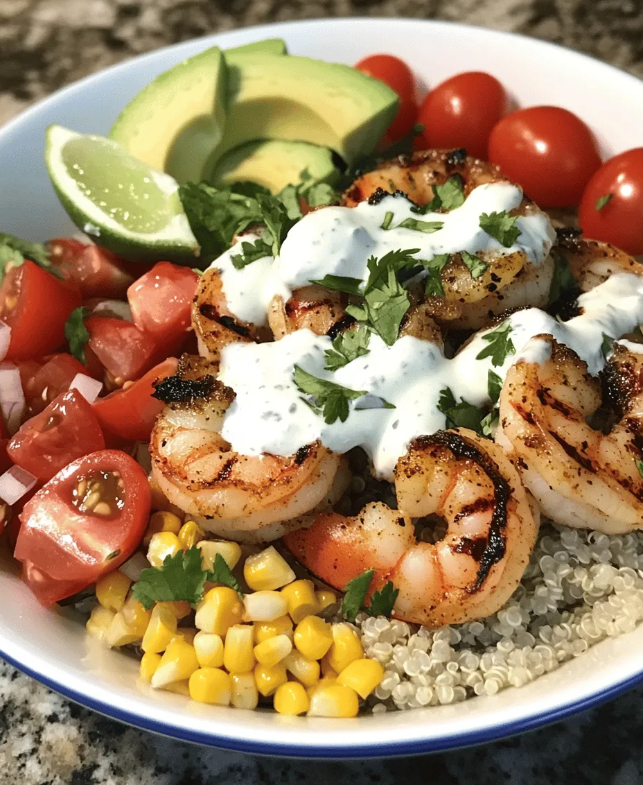 When it comes to vibrant and nutritious meals, few dishes can compete with a Grilled Shrimp Bowl topped with Avocado, Corn Salsa, and a creamy sauce. This delightful recipe not only tantalizes the taste buds but also showcases a medley of fresh ingredients that work harmoniously together. Whether you are seeking a quick weeknight dinner or an impressive dish for a gathering, this grilled shrimp bowl is the perfect choice.