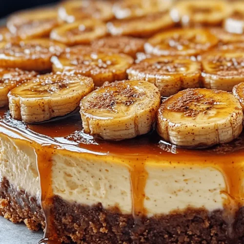If you are seeking a dessert that is not only delicious but also a showstopper, look no further than this Caramelized Banana Cheesecake with Rum Glaze. This decadent dessert features an exquisite balance of creamy cheesecake, the natural sweetness of ripe bananas, and a luxurious rum glaze that elevates it to a level of sophistication. Whether you are celebrating a special occasion, hosting a dinner party, or simply indulging in a well-deserved treat, this cheesecake promises to impress your guests and leave them craving more.