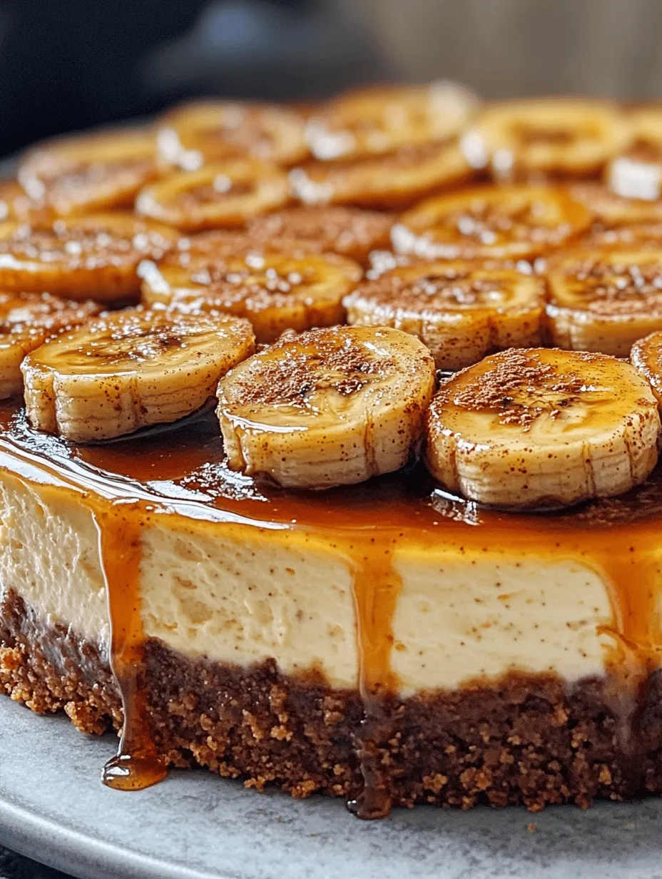 If you are seeking a dessert that is not only delicious but also a showstopper, look no further than this Caramelized Banana Cheesecake with Rum Glaze. This decadent dessert features an exquisite balance of creamy cheesecake, the natural sweetness of ripe bananas, and a luxurious rum glaze that elevates it to a level of sophistication. Whether you are celebrating a special occasion, hosting a dinner party, or simply indulging in a well-deserved treat, this cheesecake promises to impress your guests and leave them craving more.