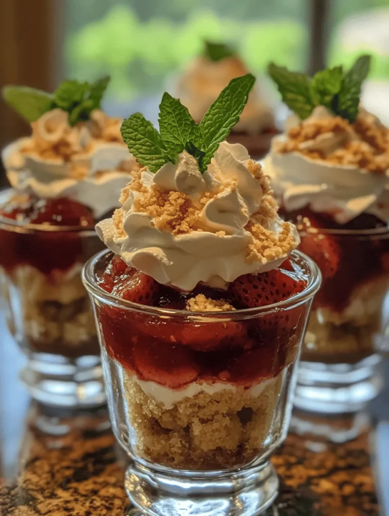 If you're looking for a dessert that perfectly embodies the essence of summer while also being a delightful treat year-round, look no further than Strawberry Shortcake Pudding Cups. This delectable dessert combines the fresh sweetness of ripe strawberries, the smoothness of creamy pudding, and the light, airy texture of shortcake into a single, beautifully layered dish. With its vibrant colors and delightful flavors, this dessert is not only visually appealing but also incredibly satisfying to the palate.