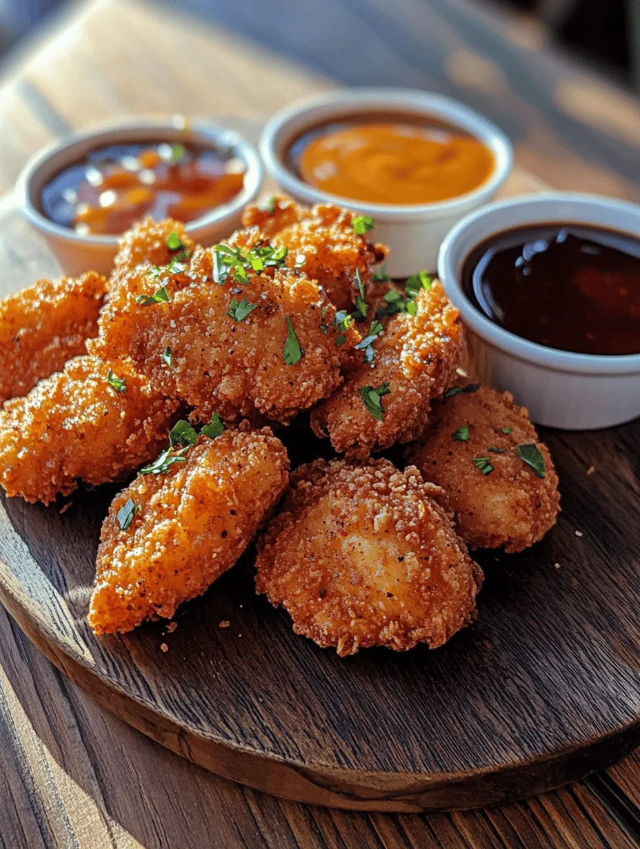 Homemade chicken nuggets have long been a beloved comfort food, cherished for their crunchy exterior and tender, juicy interior. Unlike their fast-food counterparts, homemade nuggets offer the opportunity to customize flavors and use high-quality ingredients, making them a healthier and more satisfying option. Today, we will dive into a delightful recipe for Crispy Joy Bites, which elevate the humble chicken nugget to new heights with an irresistible crispy texture, a flavorful marinade, and unmatched versatility in serving.