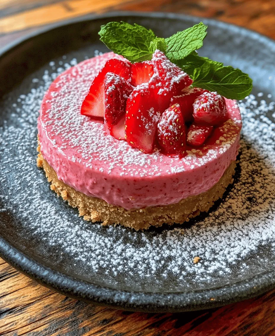 Velvet Strawberry Cheesecake is a dessert that encapsulates the essence of indulgence and freshness in every bite. This delightful treat is not just a dessert; it’s a celebration of vibrant flavors and creamy textures that elevate any occasion. Whether it's a summer gathering or a cozy dinner party, this cheesecake is sure to impress your guests with its stunning presentation and rich taste. The combination of luscious strawberries and the velvety smoothness of the cheesecake filling creates a perfect harmony that tantalizes the taste buds.