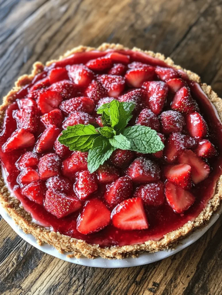 Velvet Strawberry Cheesecake is a dessert that encapsulates the essence of indulgence and freshness in every bite. This delightful treat is not just a dessert; it’s a celebration of vibrant flavors and creamy textures that elevate any occasion. Whether it's a summer gathering or a cozy dinner party, this cheesecake is sure to impress your guests with its stunning presentation and rich taste. The combination of luscious strawberries and the velvety smoothness of the cheesecake filling creates a perfect harmony that tantalizes the taste buds.