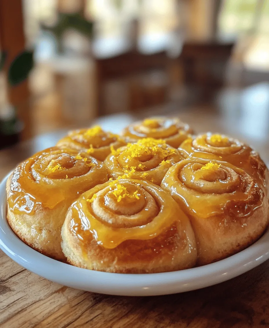 There’s something undeniably enchanting about the aroma of freshly baked sweet rolls wafting through your home. The allure of homemade sweet rolls is not just in their fluffy texture or the warmth they bring on a chilly morning, but in the anticipation of that first bite. Imagine sinking your teeth into a roll that is both soft and sweet, with a hint of citrus that dances on your palate. Enter the Zesty Lemon Sweet Rolls—a delightful twist on a classic recipe that takes the comforting essence of sweet rolls and elevates it with the bright, refreshing flavor of lemon.