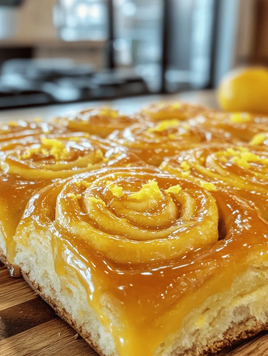 There’s something undeniably enchanting about the aroma of freshly baked sweet rolls wafting through your home. The allure of homemade sweet rolls is not just in their fluffy texture or the warmth they bring on a chilly morning, but in the anticipation of that first bite. Imagine sinking your teeth into a roll that is both soft and sweet, with a hint of citrus that dances on your palate. Enter the Zesty Lemon Sweet Rolls—a delightful twist on a classic recipe that takes the comforting essence of sweet rolls and elevates it with the bright, refreshing flavor of lemon.