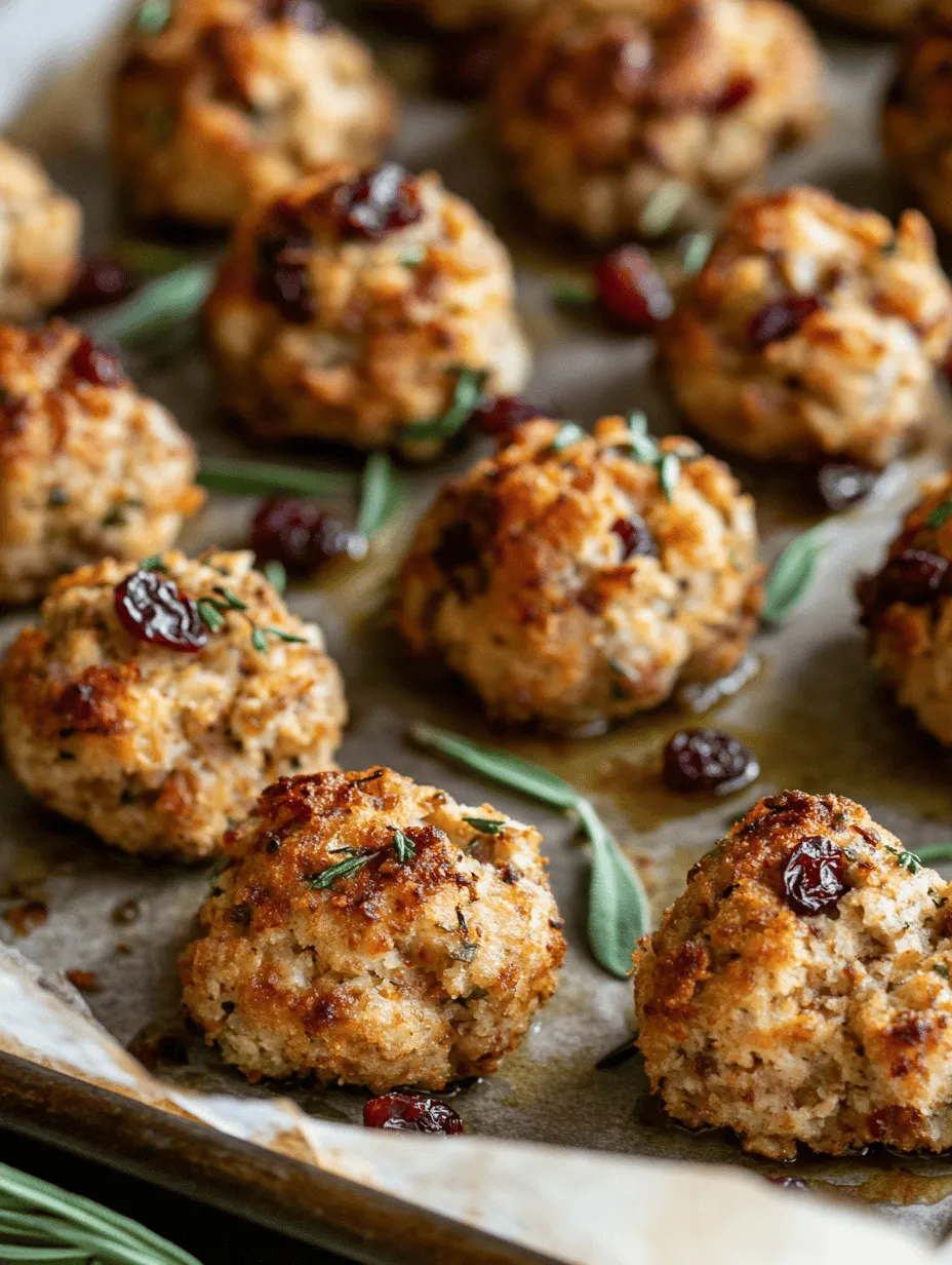 As the fall season rolls in and the holidays approach, the kitchen becomes a hub of warmth and festive aromas. One dish that has gained popularity for its versatility and flavor is the Cranberry Turkey Stuffing Balls. These delightful morsels blend the savory goodness of ground turkey with the sweet-tart flavor of dried cranberries, making them an ideal addition to any holiday feast or family dinner. Whether served as an appetizer or a side dish, these stuffing balls bring a touch of seasonal cheer and a burst of flavor to your table.