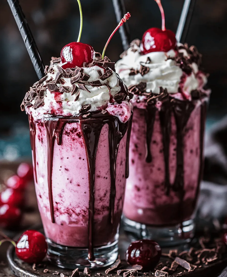 Milkshakes have undeniably secured their place as beloved indulgences across the globe. From classic vanilla to inventive flavor combinations, these creamy concoctions have delighted taste buds for generations. Among the myriad of flavors, the Decadent Chocolate Cherry Bliss Shake stands out as a particularly delightful treat that beckons chocolate lovers and cherry aficionados alike.