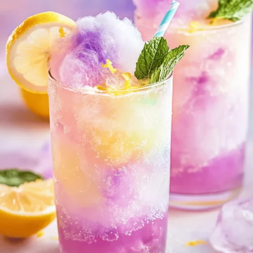 As summer approaches and the sun shines brightly, the allure of refreshing beverages becomes irresistible. Among the myriad of drink options available, two stand out for their nostalgic and delightful qualities: cotton candy and lemonade. The combination of these two beloved treats gives birth to a whimsical and colorful concoction known as Cotton Candy Lemonade Bliss. This vibrant drink marries the sweet, airy essence of cotton candy with the tart, refreshing zing of lemonade, creating a unique beverage that is sure to evoke joy and nostalgia in anyone who takes a sip.