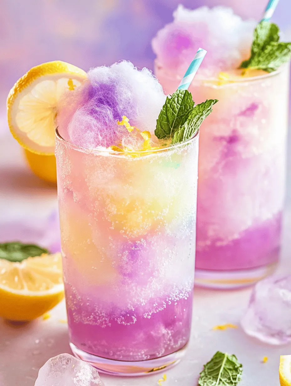 As summer approaches and the sun shines brightly, the allure of refreshing beverages becomes irresistible. Among the myriad of drink options available, two stand out for their nostalgic and delightful qualities: cotton candy and lemonade. The combination of these two beloved treats gives birth to a whimsical and colorful concoction known as Cotton Candy Lemonade Bliss. This vibrant drink marries the sweet, airy essence of cotton candy with the tart, refreshing zing of lemonade, creating a unique beverage that is sure to evoke joy and nostalgia in anyone who takes a sip.