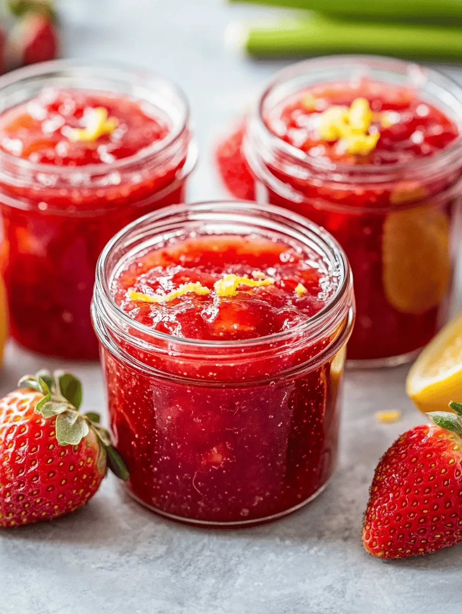 Strawberry rhubarb jam is renowned for its perfect balance between the sweet juiciness of strawberries and the tartness of rhubarb. This combination not only tantalizes the taste buds but also provides a sensory experience reminiscent of simpler times. The natural sweetness of strawberries softens the sharp bite of rhubarb, resulting in a delightful jam that can be enjoyed on toast, swirled into yogurt, or even used as a filling for pastries and desserts.