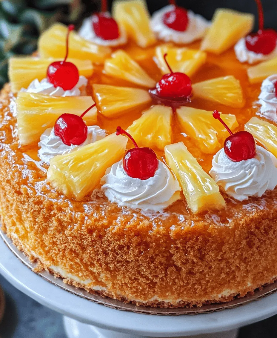 Welcome to a culinary journey that takes you straight to a tropical paradise! The Juicy Pineapple Heaven Cake is a delightful dessert that combines the sweet and tangy essence of fresh pineapple with a moist, tender cake base. Whether you're celebrating a special occasion, hosting a family gathering, or simply seeking a delicious treat to brighten your day, this cake is the perfect choice.