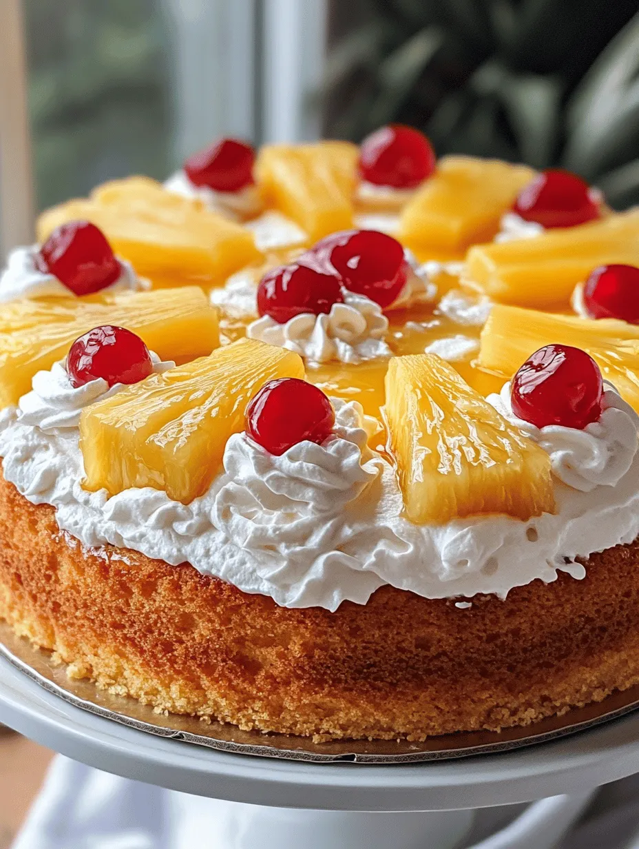 Welcome to a culinary journey that takes you straight to a tropical paradise! The Juicy Pineapple Heaven Cake is a delightful dessert that combines the sweet and tangy essence of fresh pineapple with a moist, tender cake base. Whether you're celebrating a special occasion, hosting a family gathering, or simply seeking a delicious treat to brighten your day, this cake is the perfect choice.
