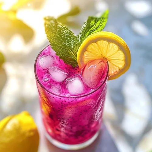 As summer approaches, the quest for a refreshing beverage becomes paramount. One drink that stands out for both its vibrant hue and delightful flavor is Dragonfruit Lemonade. This unique twist on a classic favorite combines the tropical essence of dragonfruit with the zesty brightness of fresh lemons, resulting in a drink that is not only visually appealing but also bursting with flavor. If you’re looking to impress your guests or simply treat yourself to something special, this Dragonfruit Lemonade will surely be a highlight of your warm-weather gatherings.