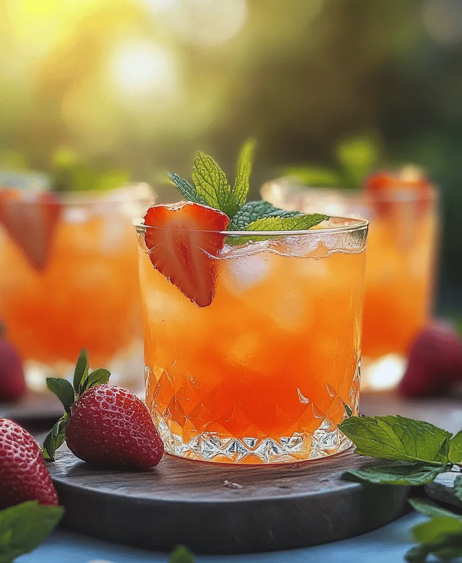 As the sun rises, casting a golden glow across the horizon, there's no better way to greet the day than with a refreshing drink that embodies the vibrancy of a new dawn. Enter the Sweet Sunrise Fizz, a delightful concoction that harmoniously blends fresh orange juice, coconut water, honey, and mint for a revitalizing beverage experience. This invigorating drink not only tantalizes your taste buds but also offers an array of health benefits, making it a must-try for health-conscious individuals and beverage enthusiasts alike.