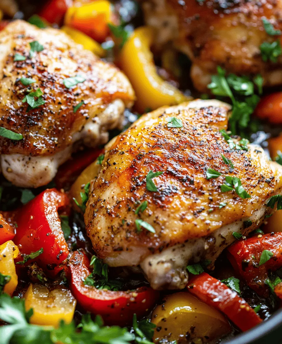 Sautéed Chicken Thighs with Sweet Bell Peppers is not just a dish; it's a celebration of flavor, nutrition, and culinary simplicity. In a world where busy schedules often dictate our meal choices, this recipe stands out for its quick preparation time and the vibrant flavors that come together effortlessly. Whether you're cooking for your family or entertaining guests, this dish is sure to impress and satisfy.