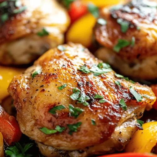 Sautéed Chicken Thighs with Sweet Bell Peppers is not just a dish; it's a celebration of flavor, nutrition, and culinary simplicity. In a world where busy schedules often dictate our meal choices, this recipe stands out for its quick preparation time and the vibrant flavors that come together effortlessly. Whether you're cooking for your family or entertaining guests, this dish is sure to impress and satisfy.