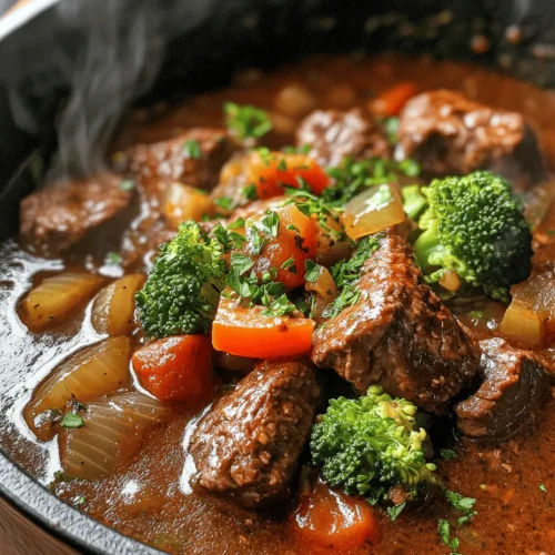 In the world of comfort food, few dishes can match the warmth and satisfaction of a hearty beef stew. This classic dish has been a staple in households for generations, cherished for its rich flavors and comforting nature. However, with the rise of health-conscious eating, many are seeking ways to enjoy their favorite meals while adhering to dietary restrictions. Enter the Hearty Low Carb Beef Stew. This recipe not only provides the classic flavors we love but also caters to those looking to reduce their carbohydrate intake.