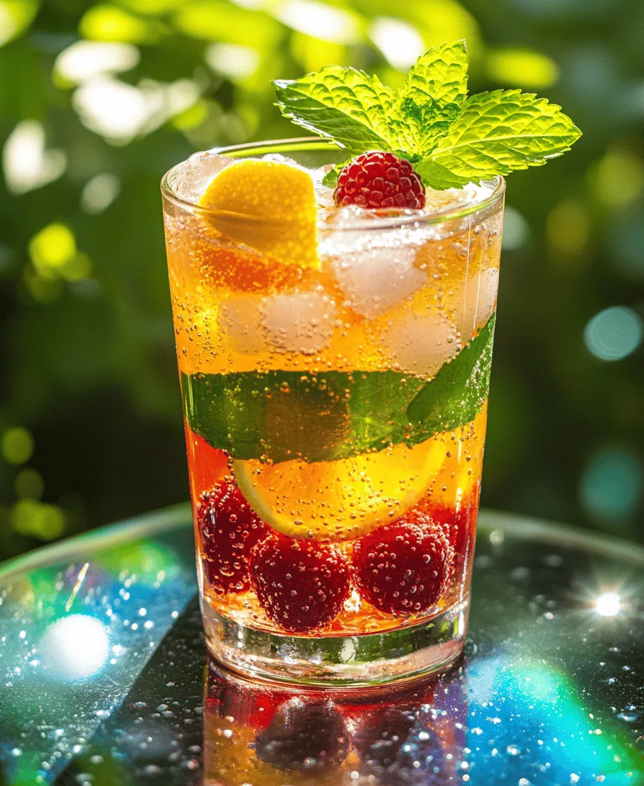 In recent years, there has been a noticeable trend toward homemade beverages, as individuals seek healthier, more personalized alternatives to store-bought drinks. This shift reflects a broader desire for transparency in food preparation and a yearning for creativity in the kitchen. One delightful option that perfectly embodies this trend is the Fizzy Fruit Splash. This refreshing beverage not only quenches your thirst but also allows you to indulge in the vibrant flavors of fresh, seasonal fruits.