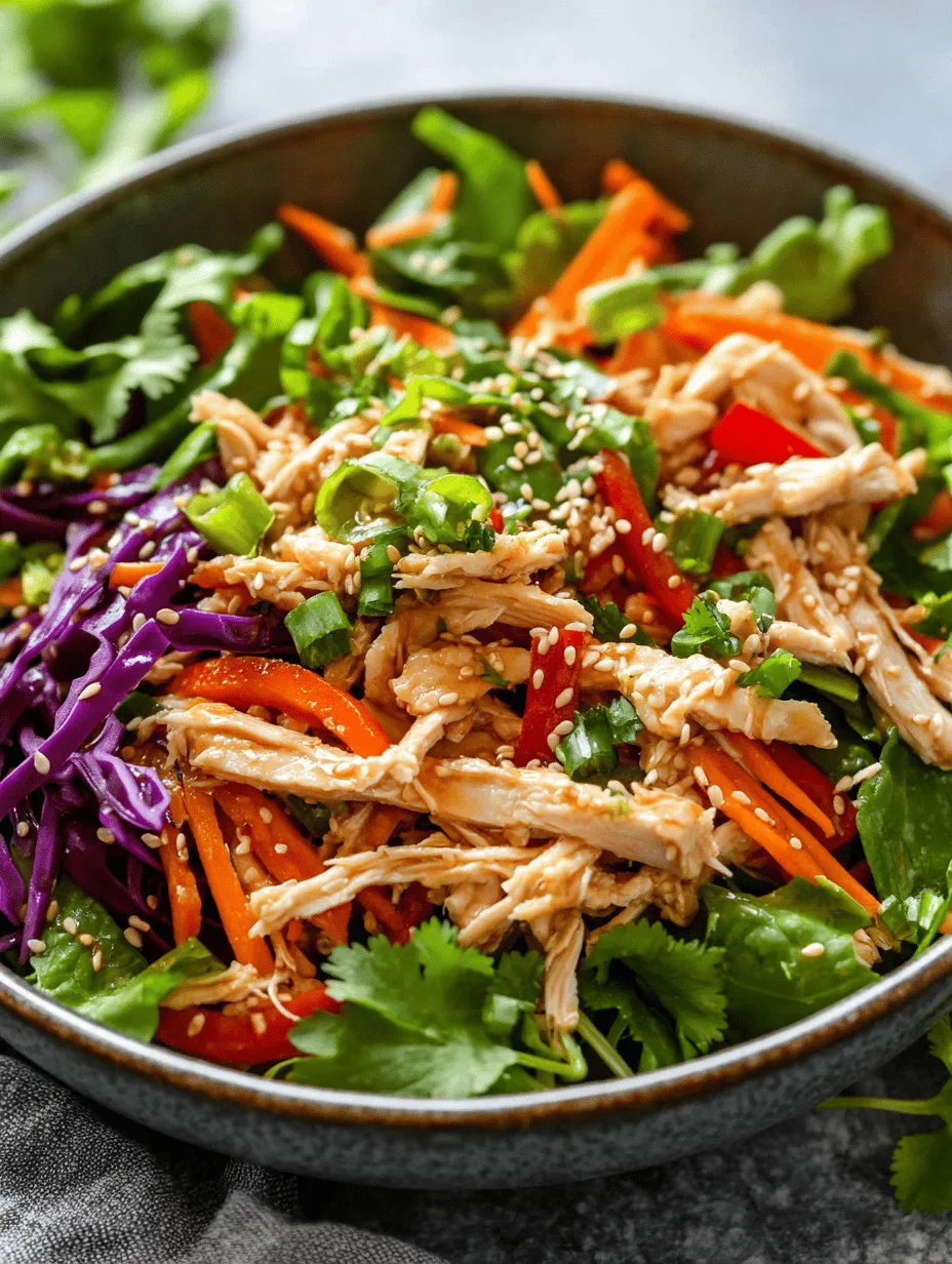 In today’s fast-paced world, finding meals that are not only delicious but also healthy can be a challenge. Enter the Zesty Asian Chicken Salad—a vibrant and refreshing dish that perfectly balances flavors, textures, and nutrition. This salad is the ultimate solution for anyone looking to enjoy a wholesome meal without sacrificing taste. With its combination of tender chicken, crisp vegetables, and a tangy dressing, this dish is designed to tantalize your taste buds and nourish your body.