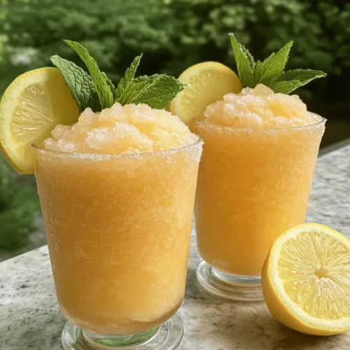 As the sun blazes down and temperatures soar, nothing beats the heat quite like a refreshing summer beverage. From ice-cold iced teas to fruity smoothies, summer drinks play a crucial role in keeping us cool and hydrated during those sweltering months. Among the myriad of delightful options, the Peach Lemonade Slush stands out as a quintessential summer treat that combines the sweet, juicy essence of fresh peaches with the zesty brightness of lemons. This slush is not just a drink; it's a celebration of summer's bounty, bringing together vibrant flavors that are as refreshing as they are delicious.
