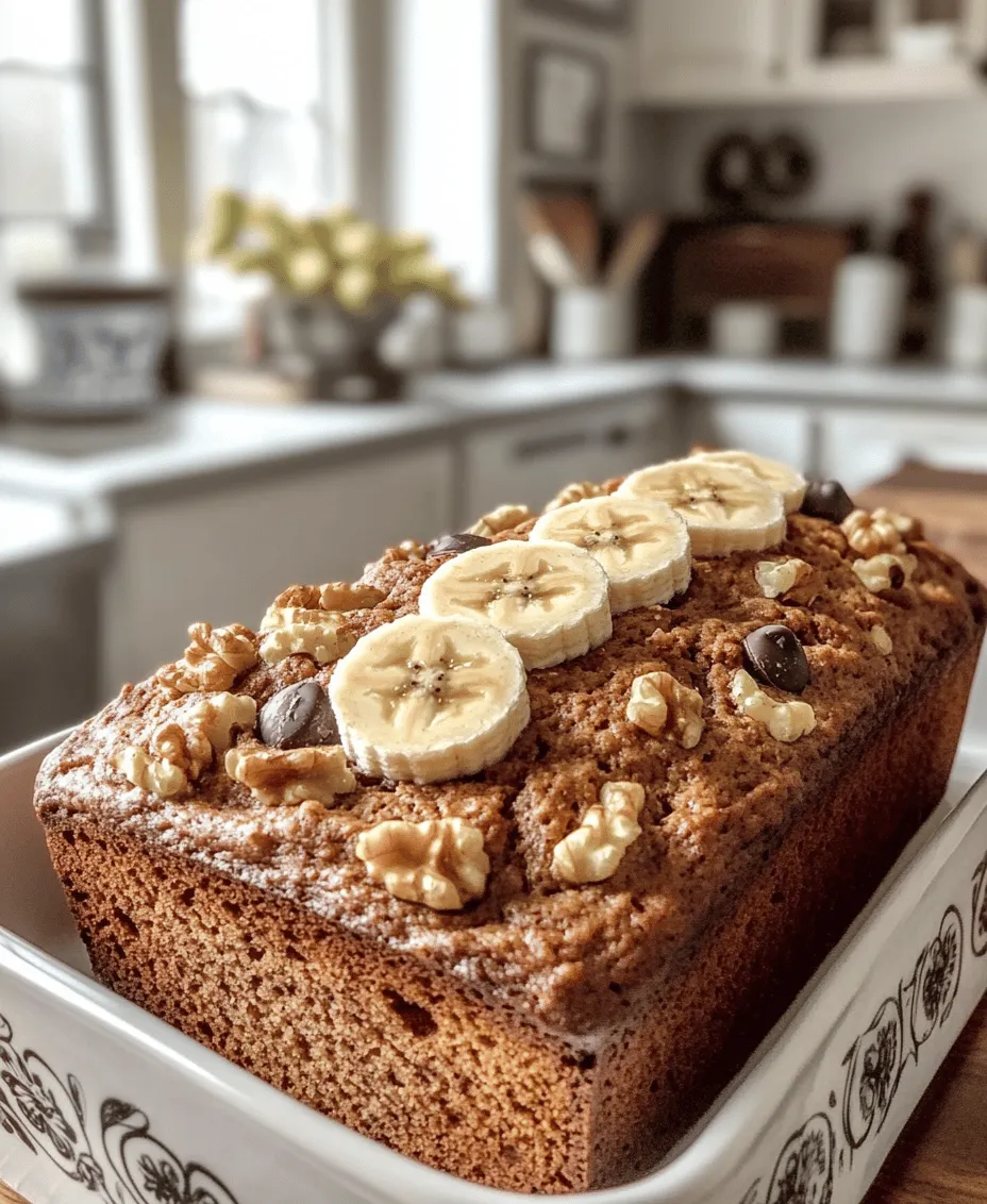 Before we dive into the preparation steps, it’s essential to understand the ingredients that make this Wholesome Whole Wheat Banana Bread both nutritious and delicious. Each component contributes not only to the flavor but also to the overall health benefits of the bread.